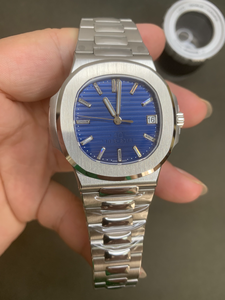 Montre automatique mécanique Pateks avec bracelet en cuir, verre saphir luminescent, de haute qualité, de luxe, pour affaires, Philippe Pointer Metal Philippe - Product Image 2