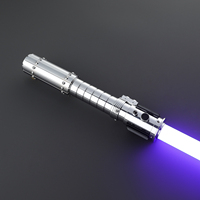 Sabres laser Nexus Mara Jade Skywalker Xeno3 Pixel RGB Baselit avec mouvement fluide sensible et noyau Pogo amovible pour le cosplay