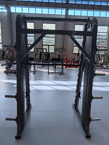 Gran descuento de fábrica, venta directa de gimnasio, <span class=keywords><strong>Fitness</strong></span> Q235, tubo de acero galvanizado, entrenamiento de fuerza, máquina Smith Vertical para entrenamiento - Product Image 4