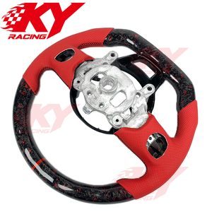 สำหรับ JEEP Wrangler JK JL TJ KJ Gladiator Rubicon RENEGADE 2011-2025พวงมาลัยรถยนต์สไตล์สปอร์ตทำจากคาร์บอนไฟเบอร์ - Product Image 3