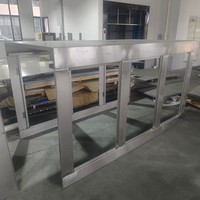 Source Factory Pieza de aluminio de acero inoxidable Estructura personalizada Marco de soldadura Tubo Servicio de taller de fabricación de chapa metálica