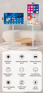 32 Inch Family Indoor Entertainment Android12 LED Lcd Wireless Display Portable Touch Screen Mobile <b>TV</b> <b>White</b> <b>Standing</b> Digital 32 - Product Image 3