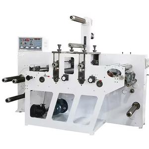 320 420柔性模板辊旋转物流标签模切机磁筒小型柔版印刷机 - Product Image 1