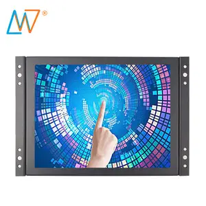 Açık çerçeve 8 inç kapasitif dokunmatik ekran usb tft Lcd Dokunmatik Ekran Monitör ekran 8 inç