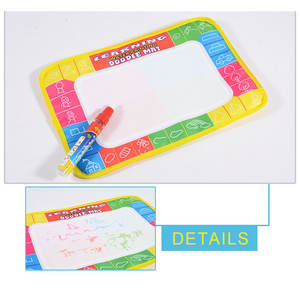 Развивающий водный коврик Lucky Toys 29x19 см: высококачественная оригинальная игрушка для рисования водой своими руками для детей - Product Image 3