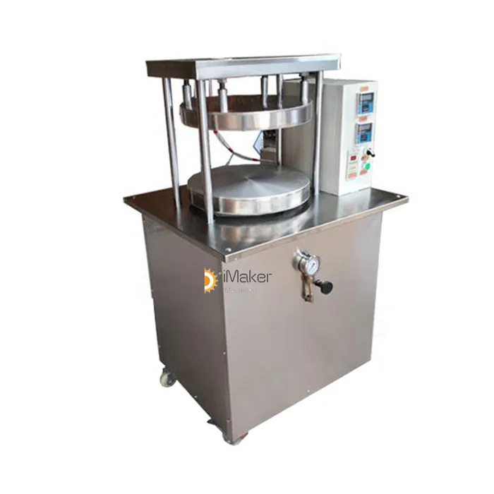 commercial electric shawarma maker machine making baking bread