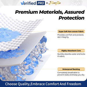 J.CongBo 고품질 초흡수 통기성 일회용 유명 브랜드 성인용 팬티형 기저귀 - Product Image 4