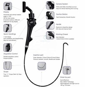AL-6 <span class=keywords><strong>laryngoscope</strong></span> <span class=keywords><strong>flexible</strong></span> portable, bronchoscope vidéo d'anesthésie - Product Image 3