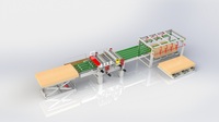 Mesin Gergaji Potong Panel Otomatis Presisi Tinggi YUEQUN untuk Pemotongan Kayu Lapis dengan Sistem PLC