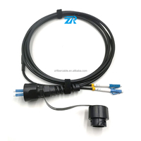 Cable de conexión CPRI SC LC/PC MPO, cable de conexión impermeable RRU BBU RRH, cable de fibra óptica, conector ODVA, cable de conexión FTTA ODVA