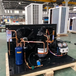 Unité de compresseur ZB <span class=keywords><strong>Series</strong></span>, type ouvert, unité de condensation 4hp R404a, unité extérieure, condenseur et évaporateur pour chambre froide - Product Image 3