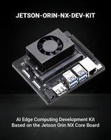 Kit de développement NVIDIA Jetson Orin NX 8 Go 16 Go avec SSD NVMe 128 Go et module sans fil WiFi Bluetooth, ordinateur Edge AI pour la robotique
