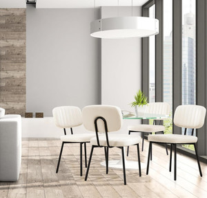 Sedie <span class=keywords><strong>da</strong></span> <span class=keywords><strong>Pranzo</strong></span> Ergonomiche Rivestite in Pelle con Design Moderno <span class=keywords><strong>e</strong></span> Lussuoso per Sale <span class=keywords><strong>da</strong></span> <span class=keywords><strong>Pranzo</strong></span> <span class=keywords><strong>e</strong></span> Soggiorni - Product Image 6