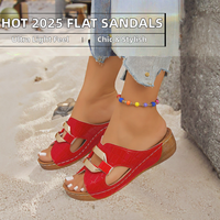 Soldes Exceptionnelles 2026 – Sandales Plates à Bout Ouvert et Bout Pointu en Maille, Nouveauté Designer, Sexy, Vente en Gros, Chaussons Tendance de Haute Qualité pour Femme