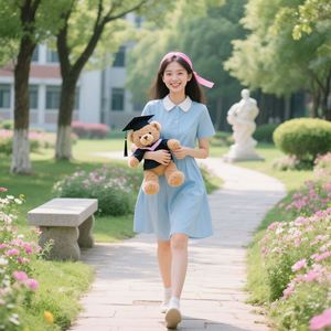 Oso de Peluche de Graduación de Diseño Moderno y Alta Calidad, Oso de Peluche de Graduación con Diseño Personalizado - Product Image 1