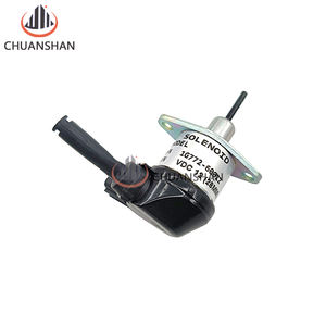 1G772-60012 Électrovanne d'arrêt pour interrupteur d'arrêt du moteur Kubota <span class=keywords><strong>56</strong></span> 1G77260012 12V Excavator Parts - Product Image 2