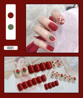 Nouvelles pointes d'ongles artificielles à base d'eau, tendance, application facile à décoller, grande qualité, valeur, plusieurs couleurs, sans lumière UV