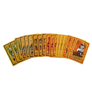 프랑스 스타일 보드 게임 카드 매트 플레잉 카드는 검은 색 코어 용지를 사용합니다