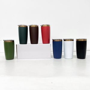Gobelet isotherme sous vide de 10 oz avec fond plaqué cuivre et couvercle magnétique, idéal pour la gravure laser - Product Image 1