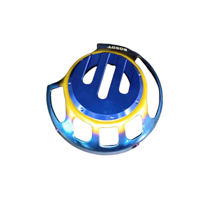 Cubierta Exterior de Refrigeración para Motocicleta Goyo de Aleación de Aluminio Azul de Alta Calidad con Tecnología CNC de Tres Etapas para Reemplazo - Product Image 2