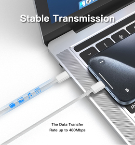 สายชาร์จ USB Type C 20W สายชาร์จ 3A สำหรับ iPhone 8 PLUS X XR XS 11 12 13 14 PRO Max - Product Image 2