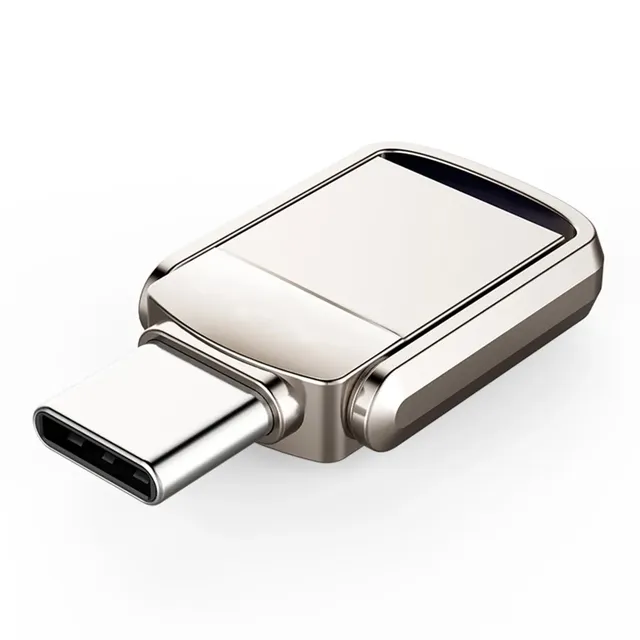 2.0 and 3.0 Interface OEM Logo 2 in 1 Mini OTG Type C Usb Key Flash Drive Memory Stick 16Gb 32Gb 64Gb 128Gb for MacBook Laptop