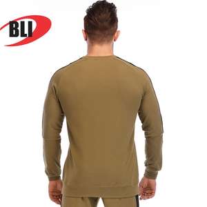 เสื้อฮู้ดแบบสวมหัวสำหรับผู้ชายเสื้อสเวตเชิ้ตคอกลมผ้าฝ้าย100% มีฮู้ดแบบสวมหัวมีฮู้ดแบบกำหนดเองสำหรับผู้ชาย - Product Image 2