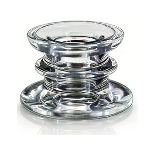 Support de bougie en verre rétro <span class=keywords><strong>Wang</strong></span> <span class=keywords><strong>Zi</strong></span> pour dîner aux chandelles, aromathérapie, ambiance romantique, décoration de la maison - Product Image 5