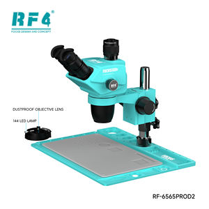 <span class=keywords><strong>Microscopio</strong></span> Estéreo Trinocular RF4 RF-6565PROD2 con Base de Aleación de Aluminio Antiestática, Iluminación LED, Cámara 1080p, Clasificación IP53 - Product Image 3