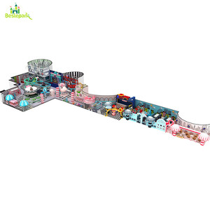 Aire de jeux intérieure avec toboggan pour enfants, aire de jeux intérieure en plastique pour enfants, équipement d'aire de jeux intérieure commerciale pour enfants - Product Image 4