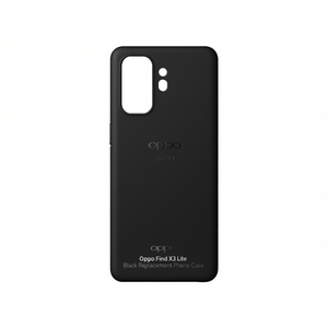 Cover Posteriore Nera di Ricambio per Oppo Find X3 Lite - Product Image 2