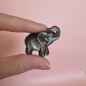 Vente en gros de sculptures d'éléphants très demandées [boho] en cristal pour l'attraction de la richesse, pierre décorative sculptée, pierre concassée, minéral - Product Image 6