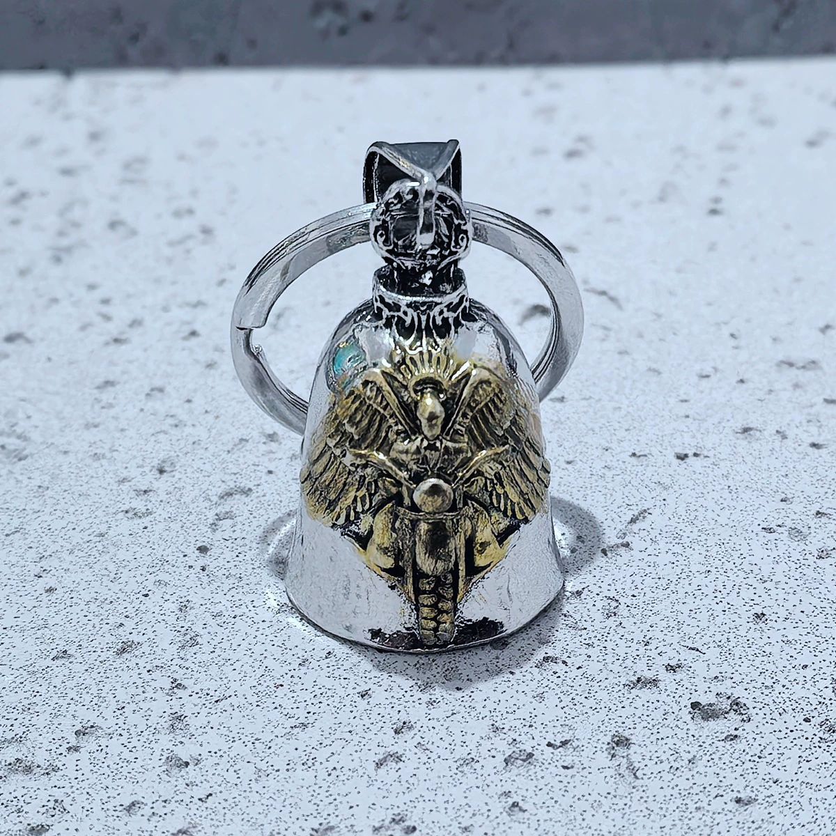 Portachiavi in ​​oro (cerchio inciso)