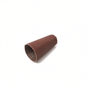 Manchon conique en tissu abrasif corindon grain 220, 22x29x30 mm pour ponçage de métal - Product Image 2