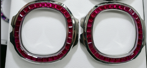 Thương Hiệu Nổi Tiếng Loose Đá Quý Cho Đồng Hồ Bezels Thép Không Gỉ Moissanite <span class=keywords><strong>Bezel</strong></span> Set Cho 40Mm Trường Hợp Đồng Hồ - Product Image 5