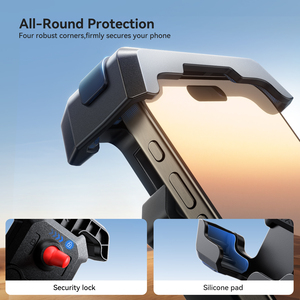 Joyroom Support universel en matériau ABS à hauteur réglable pour vélo moto Support de téléphone réglable à <span class=keywords><strong>4</strong></span> griffes pour vélo - Product Image 4