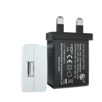 Chargeur mural USB 5V 1A 2A 2400mA, chargeur USB 5V 1A 2A pour prises US EU AU KR JP AR, approuvé cUL CE KC PSE UKCA SAA