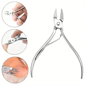 Coupe-ongles professionnel en acier inoxydable, ciseaux, pinces, pousse-cuticules multifonction, outils de soin des ongles, manucure - Product Image 4