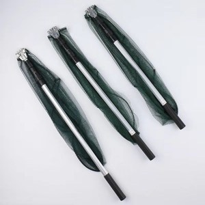 2026 Neu Eingetroffenes Dreieckiges Faltbares Fischernetz Nylon Handkeschernetz Angelausrüstung Pesca - Product Image 2