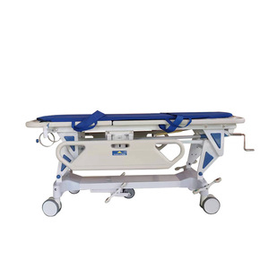 Cama Hospitalaria Manual de 193cm x 64cm, Altura Ajustable de 50-90cm, Vehículo de Transferencia para UCI y Transporte Quirúrgico - Product Image 2
