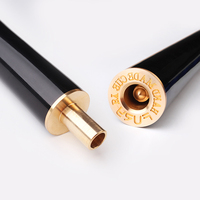 Ensemble de queues de billard O'MIN Cobra 2019 avec extension télescopique, queue de billard 3/4 articulée, pointe de 9,8 mm, fût gris