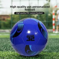 Ballon de football cousu à la machine pour enfants et adolescents, modèle 5, en PVC, pour compétition scolaire, personnalisable, directement du fabricant