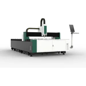 Mesin pemotong logam laser cnc otomatis 3000w mudah dioperasikan mesin pemotong serat laser meja dijual