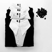 Étiquettes de vêtements étiquettes de cou étiquette de taille