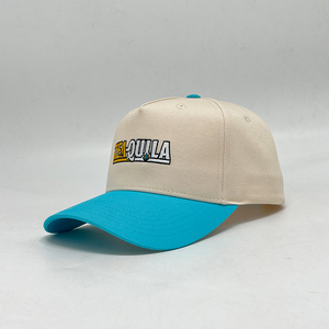 Chất Lượng Cao 5-Bảng Điều Chỉnh Cotton Thể Thao Hat Tùy Chỉnh Thư Thêu Logo Hai Tone Gorras Mũ Bóng Chày Phong Cách Thể Thao Cho Doanh Nghiệp Sử Dụng - Product Image 2