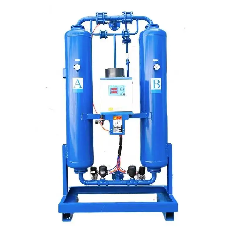 Sistema de aire respirable Precio de fábrica Micro consumo de aire Regeneración de calor Desecante Secador de aire Sistema de respiración