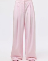 Blazer sur mesure pour femme, veste de créateur, col en V profond, manches fendues sexy, bouton unique, blazer de bureau, blazer rose deux pièces