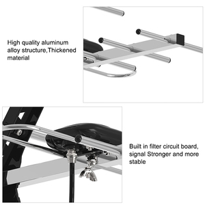 Portable Digital HD <b>TV</b> Antenna 360 Degree Rotating Long Range Outdoor <b>TV</b> <b>Remote</b> <b>Control</b> Aerial Plastic Material Jack Connector - Product Image 3