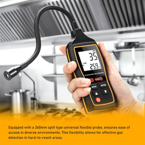 Detektor Kebocoran Gas GOYOJO - 0-9999 PPM Gas Alam & Propana dengan LCD & Alarm - Product Image 3