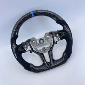 Volante Deportivo de Fibra de Carbono Forjado Profesional en Oferta para <span class=keywords><strong>Hyundai</strong></span> Elan I30n/<span class=keywords><strong>2021</strong></span> <span class=keywords><strong>Hyundai</strong></span> <span class=keywords><strong>I20</strong></span> /i30n/Elantra <span class=keywords><strong>N</strong></span> - Product Image 3